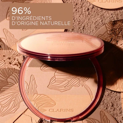 Clarins Bronzing Compact Poudre De Soleil Effet Bonne Mine - Image 3