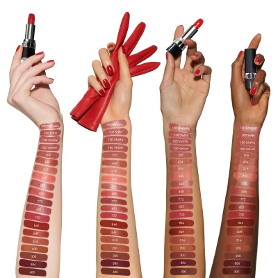 Rouge Dior Rouge à Lèvres Rechargeable Couleur Couture - 4 Finis : Satin, Mat, Métallique Et Velours - Image 7